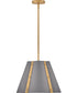 Bowman 1-Light Medium Pendant in Slate Bronze