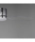 Aeris 52 inch 3-Blade Hugger Fan w LED Polished Chrome