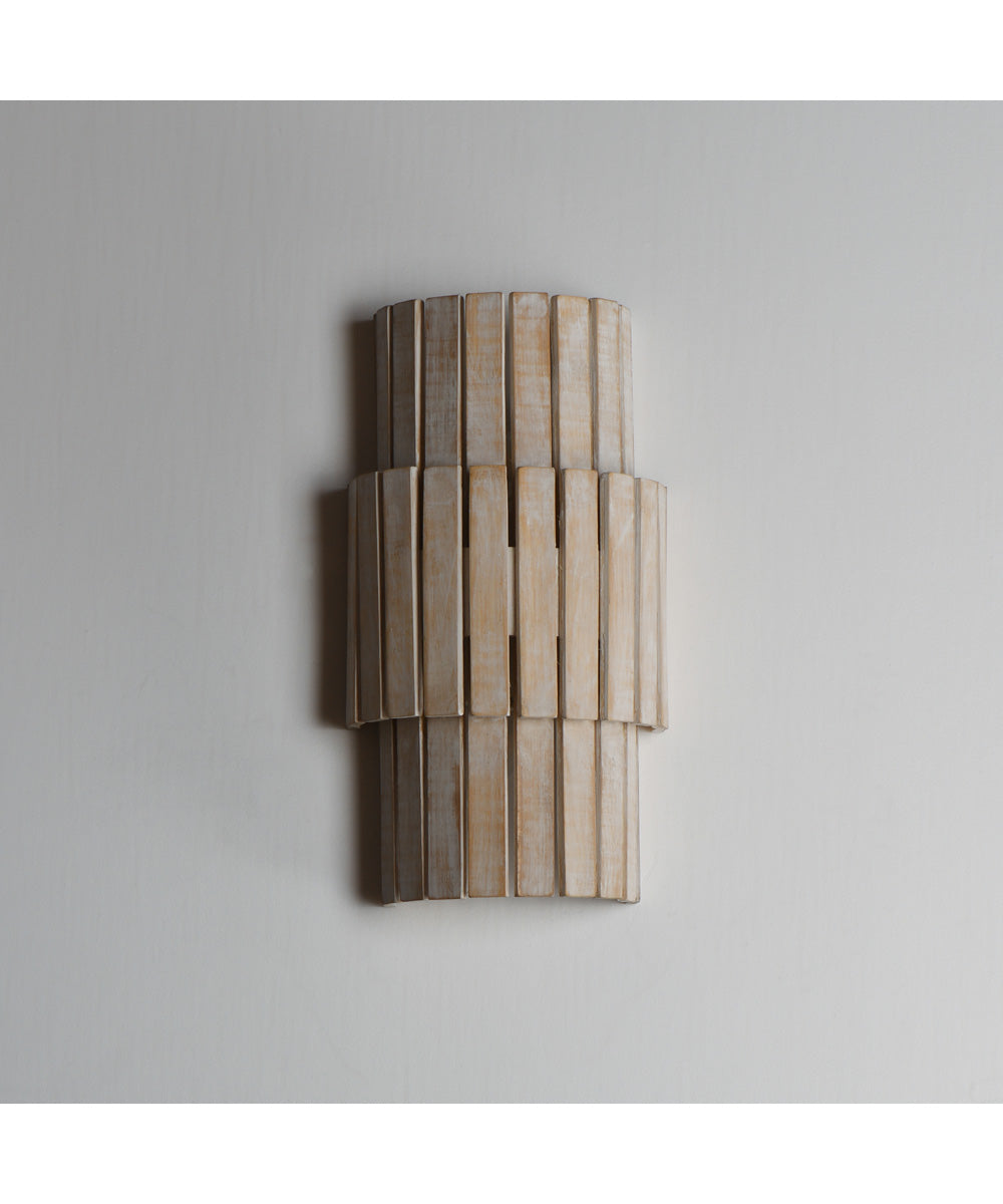 Satori 2-Light Wall Sconce Ecru