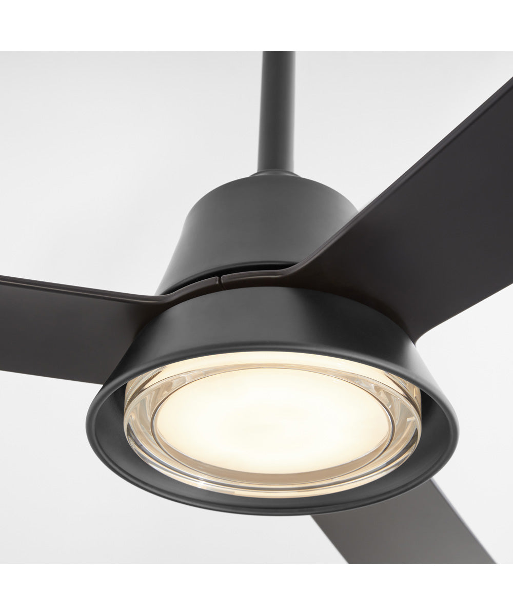 58" Esquire Patio Ceiling Fan Matte Black
