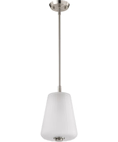Lune 1-Light Pendant Brushed Nickel