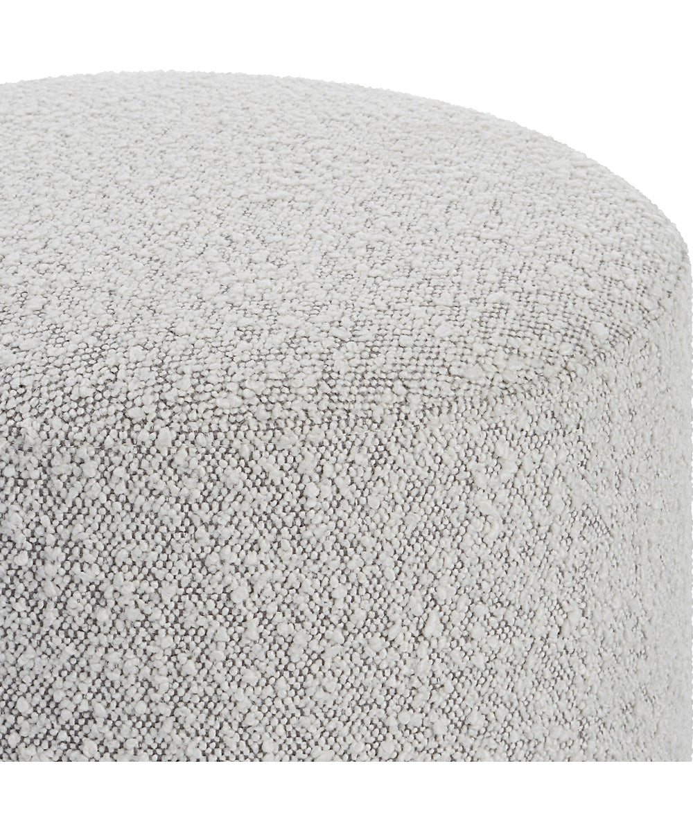 Avila Light Gray Ottoman