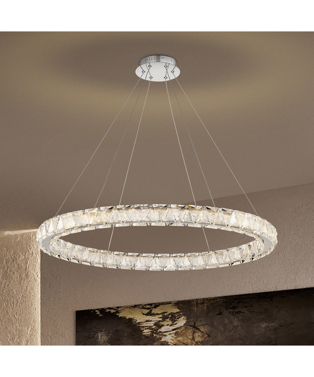 Asher  Pendant Polished Nickel