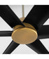 84" Spree Patio Ceiling Fan Brushed Brass