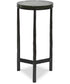 Eternity Iron & Glass Accent Table