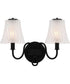 McKinney Medium 2-light Bath Light Matte Black
