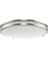 Abide 5-CCT Integrated LED Contemporary 17.7" Large Flush Mount Light Brushed Nickel