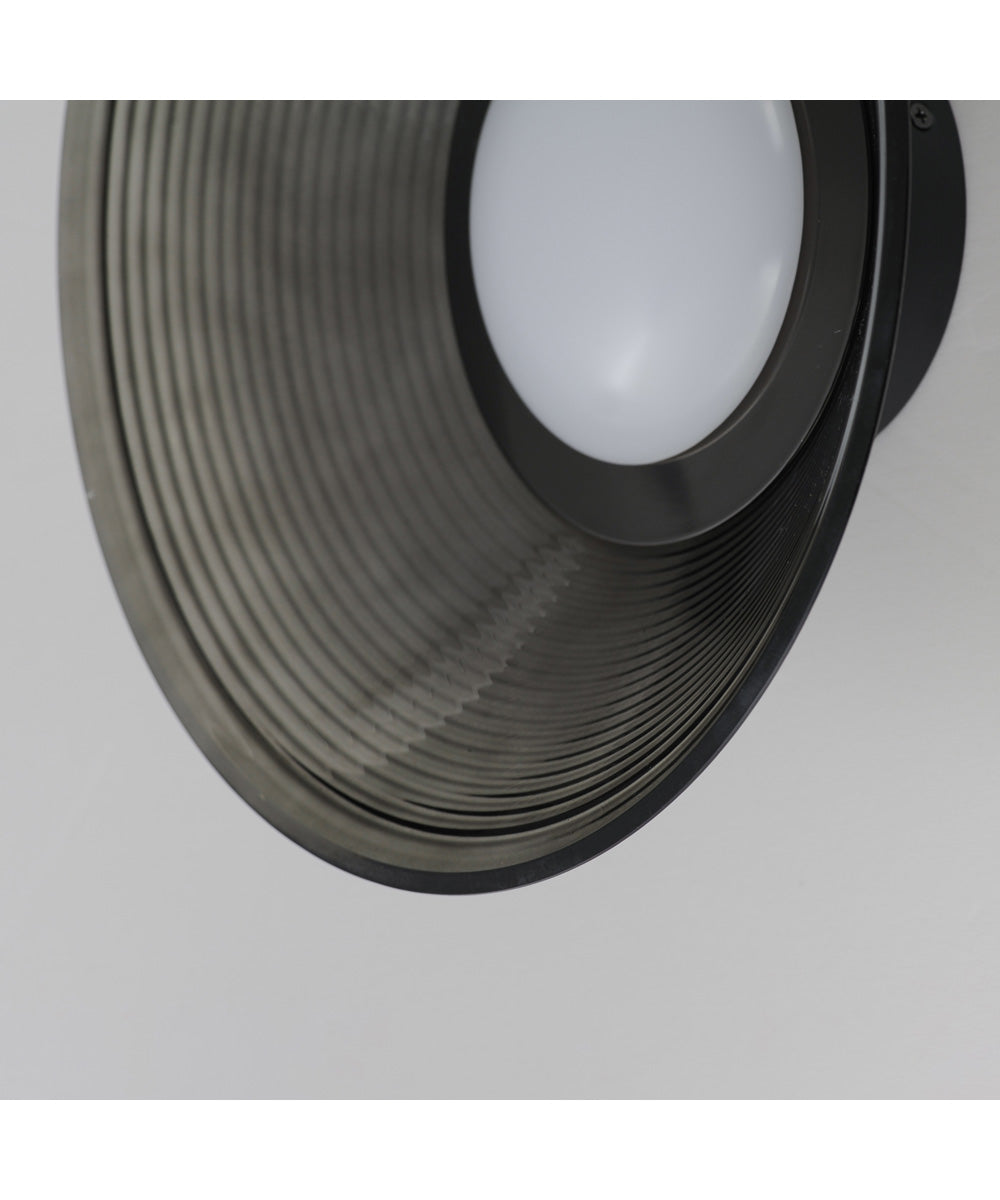 Jensen 12 inch Wall Sconce/Flush Mount Black