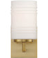 Leavenworth 1 Light Wall Sconce Brushed Gold