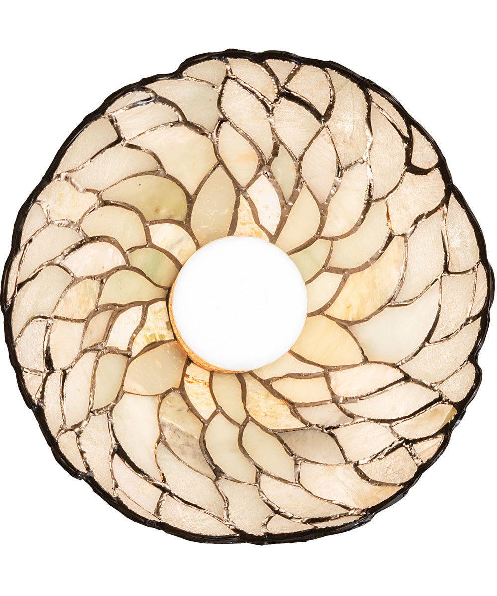 8" Wide Willow Jadestone Mini Pendant Light