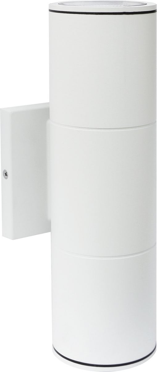 12"H 2-Light Outdoor White