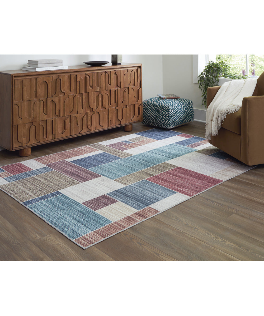 Numore Washable Medium Rug Multi