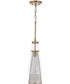 Abbott 1-Light Pendant Aged Brass