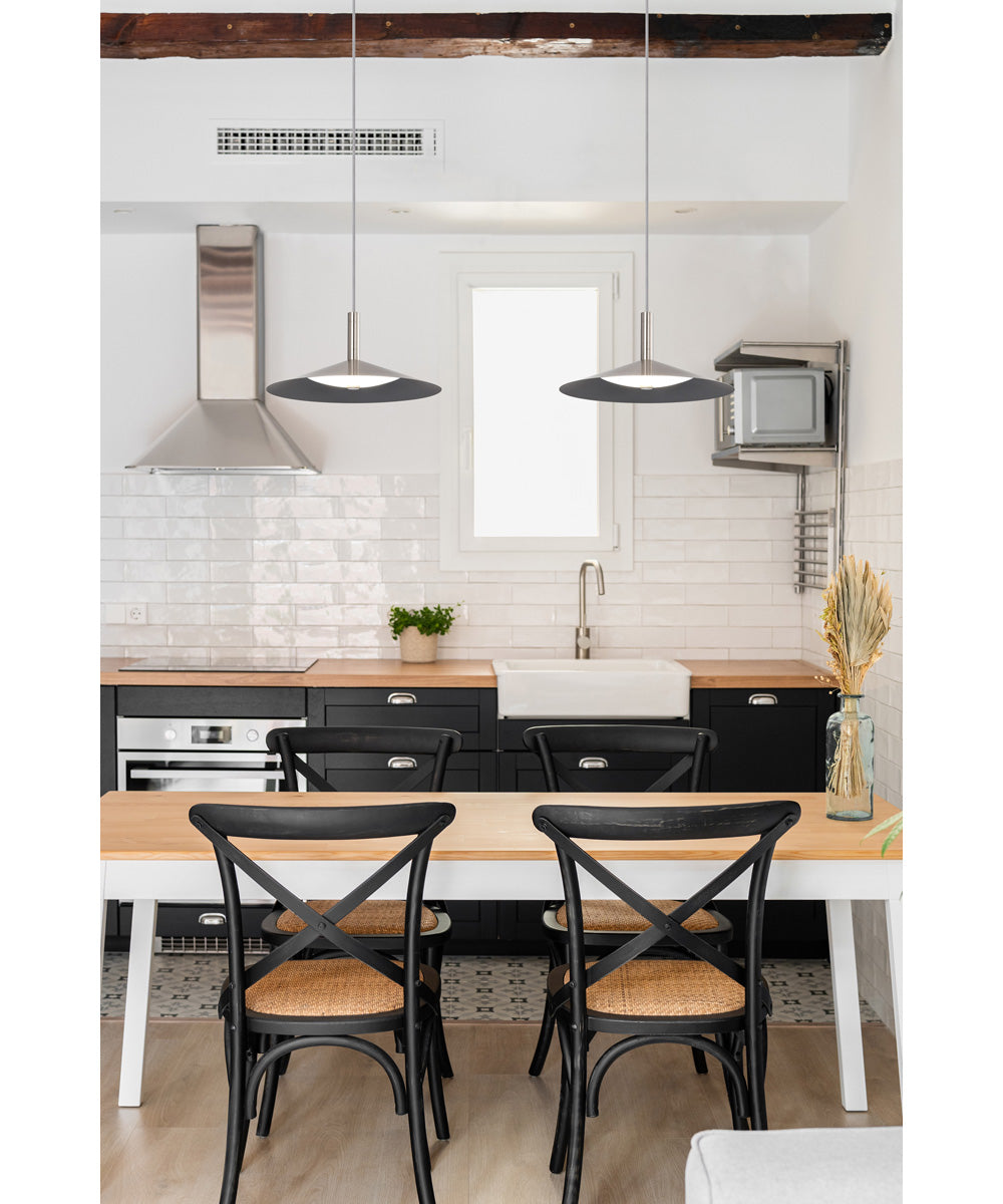 Corrine  Pendant Brushed Nickel