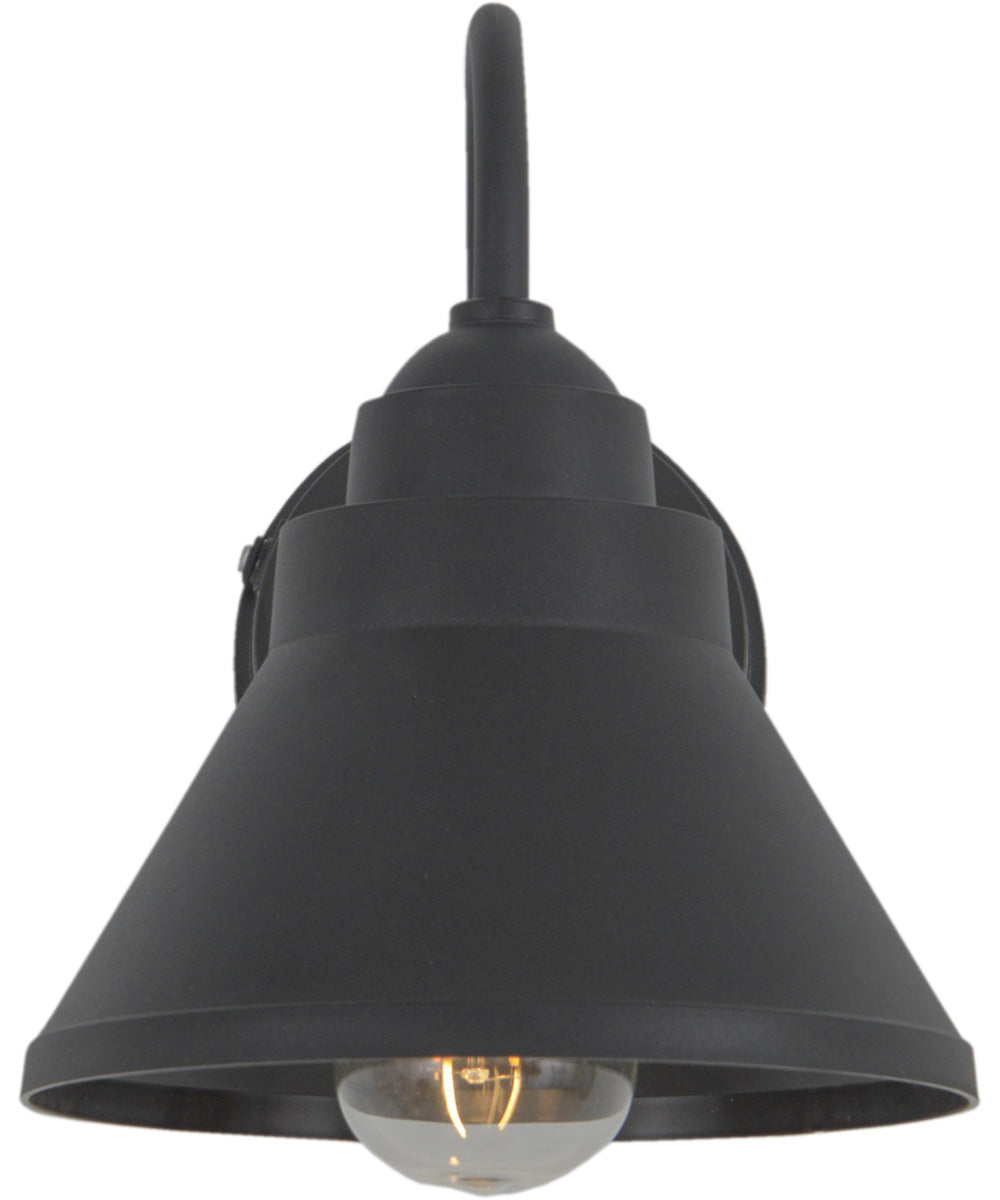 Resilience Lanterns 1-Light Outdoor Lighting Textured Black