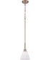 Pleated II 1-Light Lighting Premium Bronze