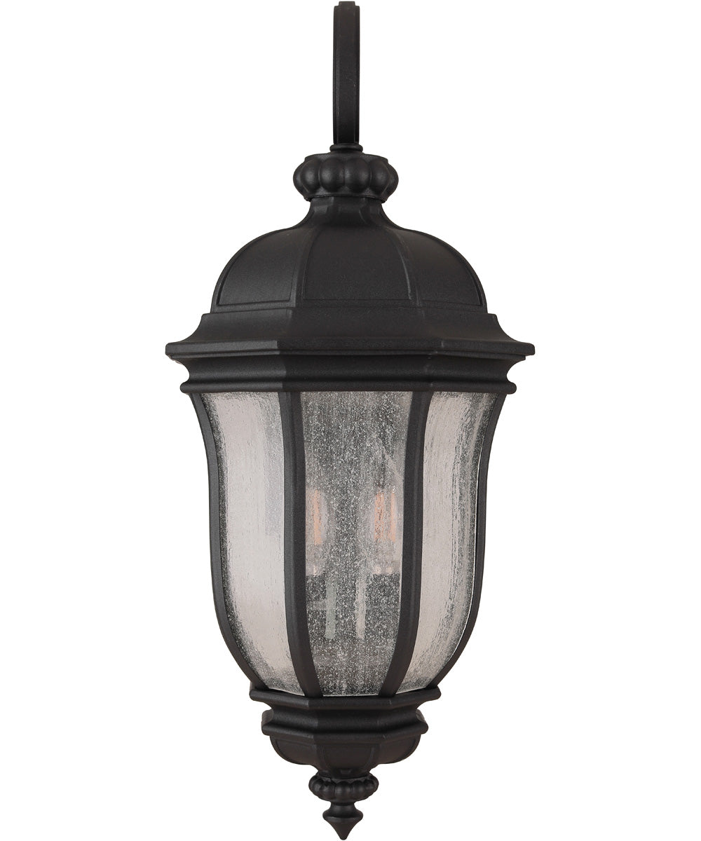 Harper 2-Light Outdoor Lighting Textured Black