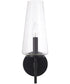 Aaron 1-Light Sconce Matte Black