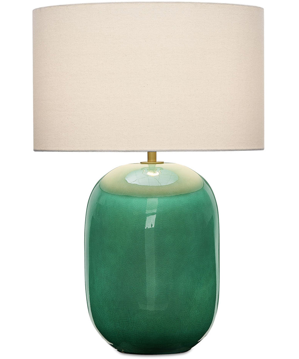 Hollis Teal Table Lamp