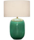 Hollis Teal Table Lamp