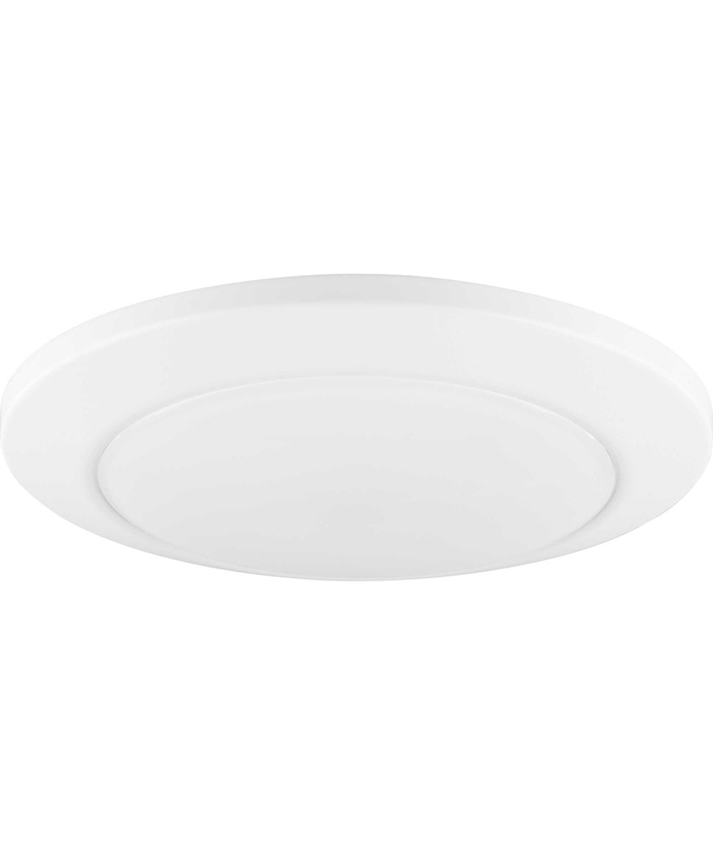 Fairway 7 in. White LED Surface Mount Light Satin White