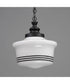 Eureka 1-Light Pendant Black