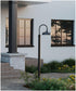 Cedar Springs 1-Light Post Lantern Gloss Black