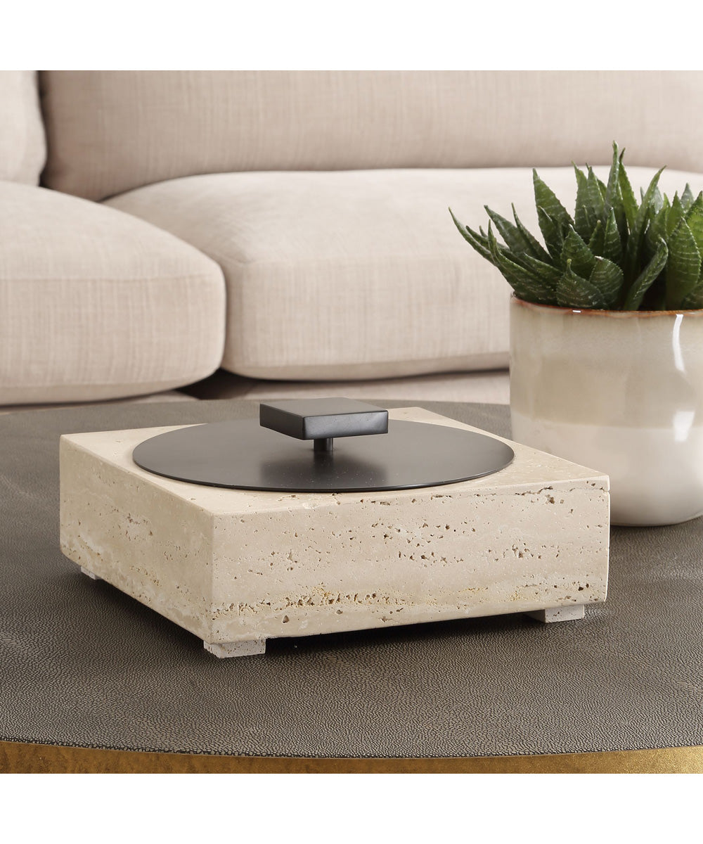 Natural Luxe Travertine Box