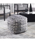 Narol Gray Pouf