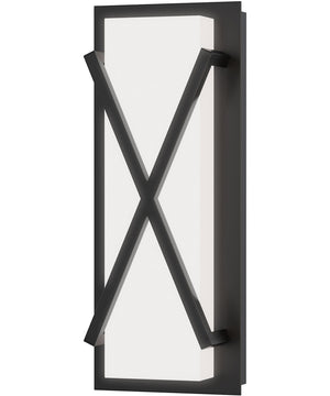 Dexter 14 inch LED Wall Sconce Black