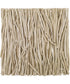 Gathered Teak Square Bleached Wood Wall Decor