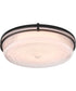 Emory 1-light Ceiling Flush Mount Matte Black