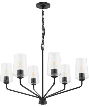 Celino 6-Light Chandelier Black
