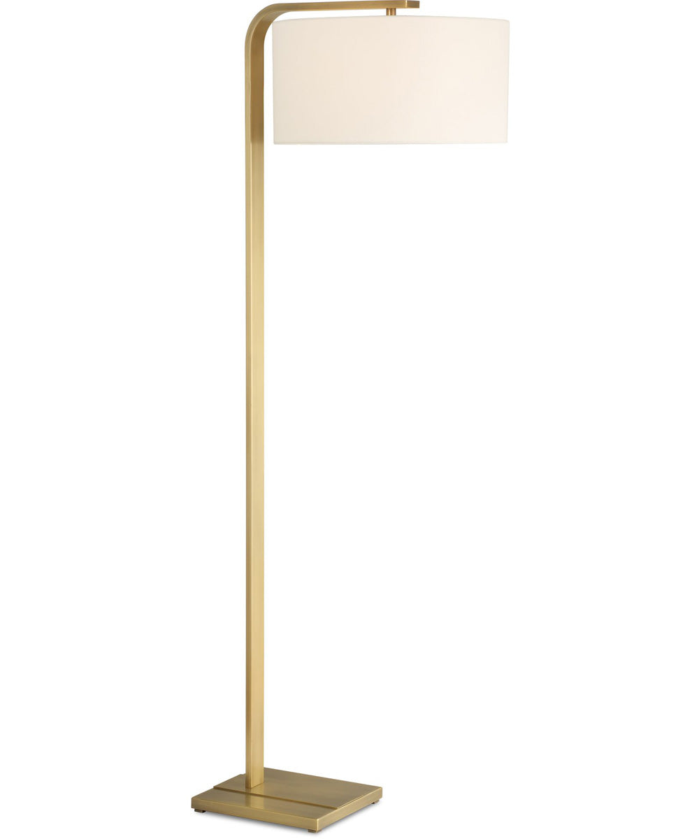 Laight Antique Brass Floor Lamp