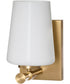 Goodwin Wall Mount Light Fixture Aged Brass