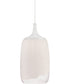 13"W Horizon 1-Light Pendant White