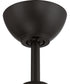 Frazier 56" 3-blade Indoor/ Outdoor Damp Rated Ceiling Fan Fan Flat Black