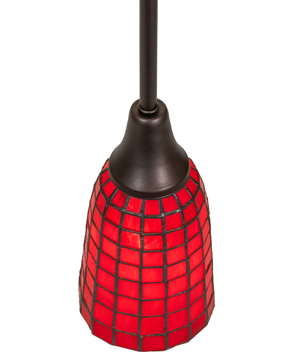 5" Wide Terra Roja Mini Pendant