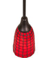 5" Wide Terra Roja Mini Pendant