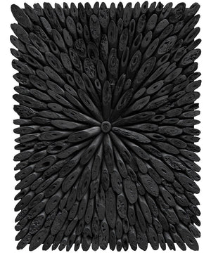 Bahama Black Wood Wall Decor
