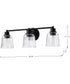 Grayson 3-Light Vanity & Wall Matte Black