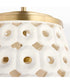 Varro Pendant Aged Brass