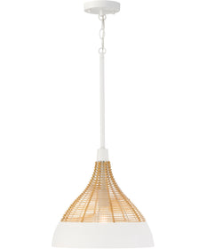 Kali 1-Light Pendant Matte White