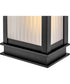 Rockwell LED-Light Medium Wall Mount Lantern in Textured Black