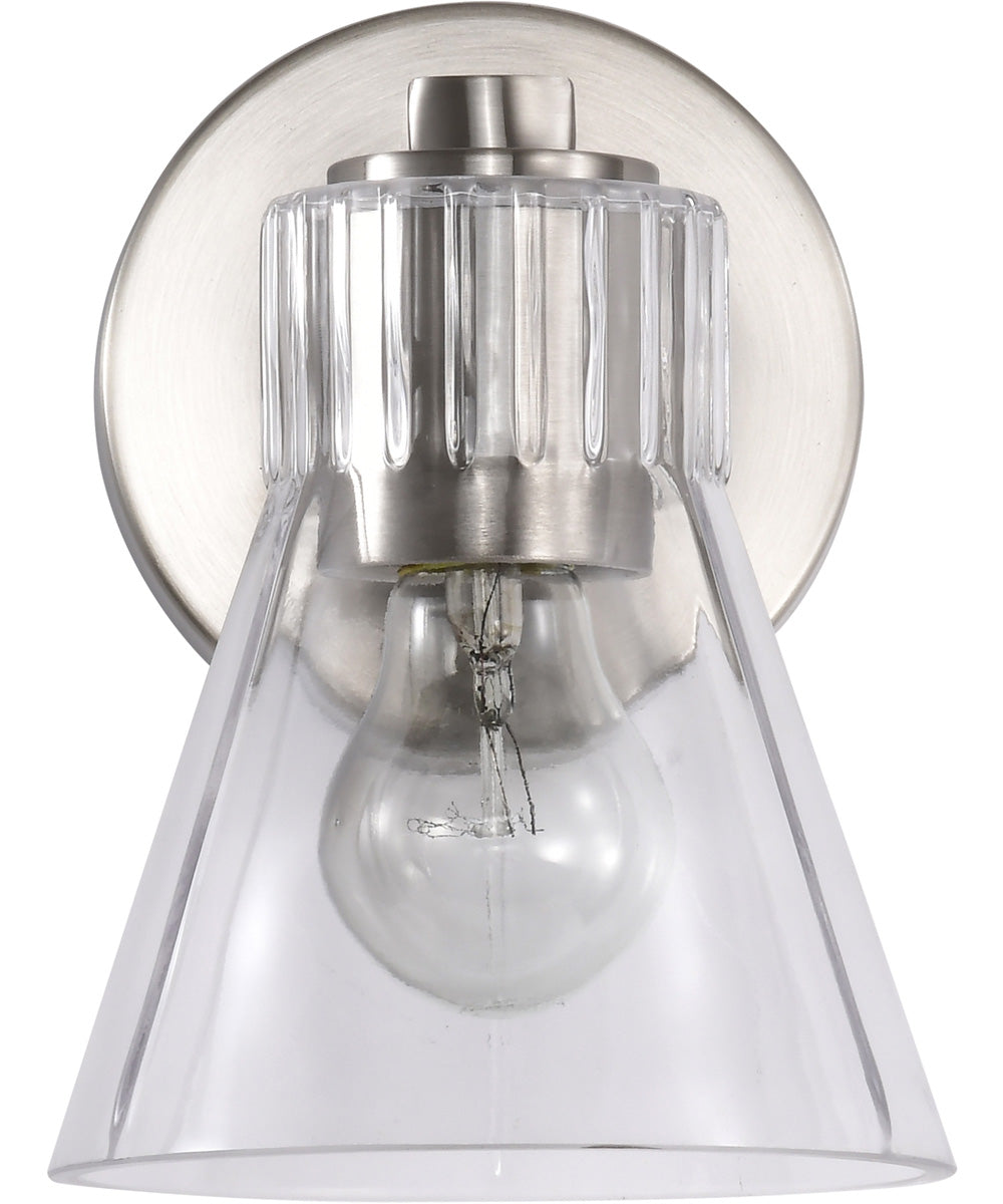 Gianna 1-Light Vanity & Wall Brushed Nickel