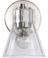 Gianna 1-Light Vanity & Wall Brushed Nickel