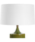 Adela Moss Green Table Lamp