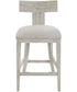 Idris White Counter Stool