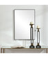 21x31" Wall Mirror with Black Frame