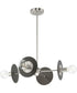 Trimble 4-Light Chandelier Brushed Nickel